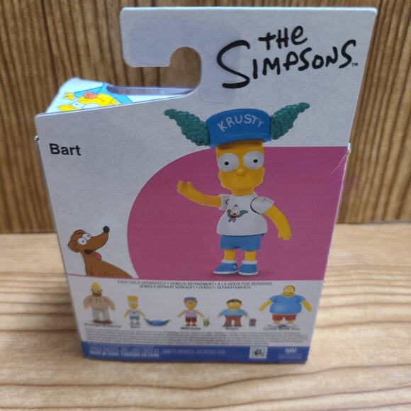 Bart Kamp Krusty The Simpsons Jakks 3" figure - Picture 3 of 5